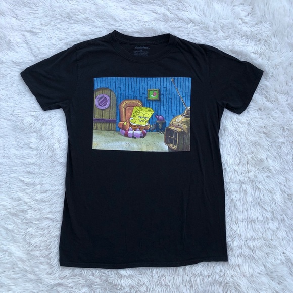 NICKELODEON • Imma Head Out Meme SpongeBob SquarePants Tee Shirt Size Medium - Picture 5 of 8